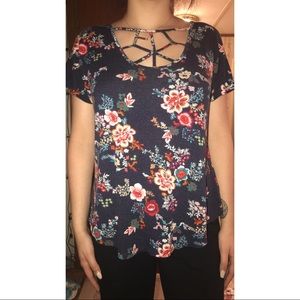 Strapy Floral Shirt